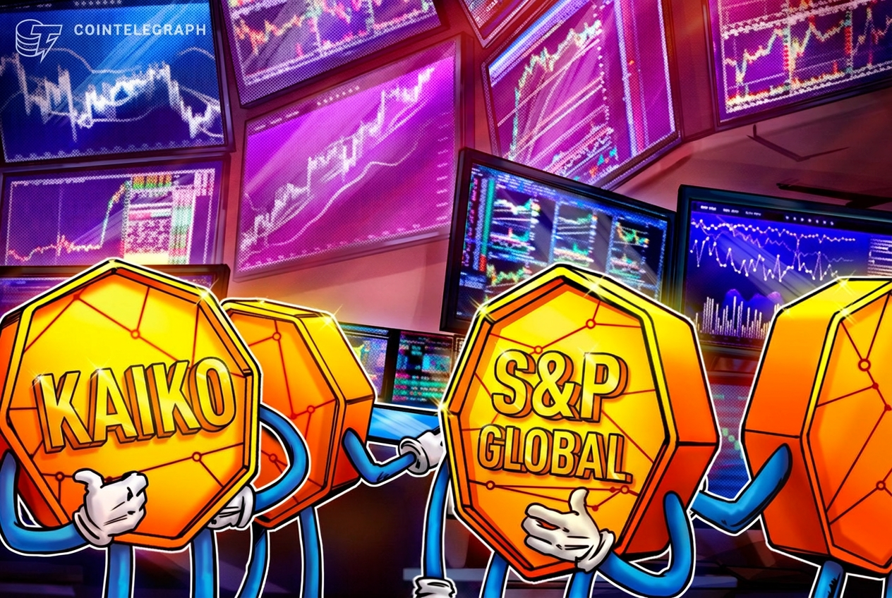 Kaiko Secures S&P Global Backing to Boost Crypto Data