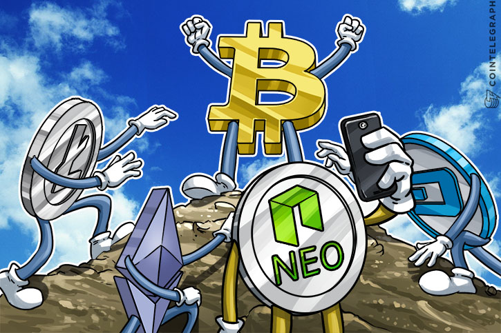 surging-price-allows-digital-currency-neo-to-enter-top-10-list-bitcoin-remains-on-top