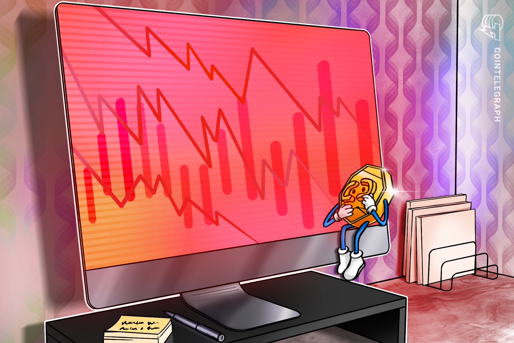 bitcoin-falls-to-new-lows-as-stock-markets-correct-did-something-break
