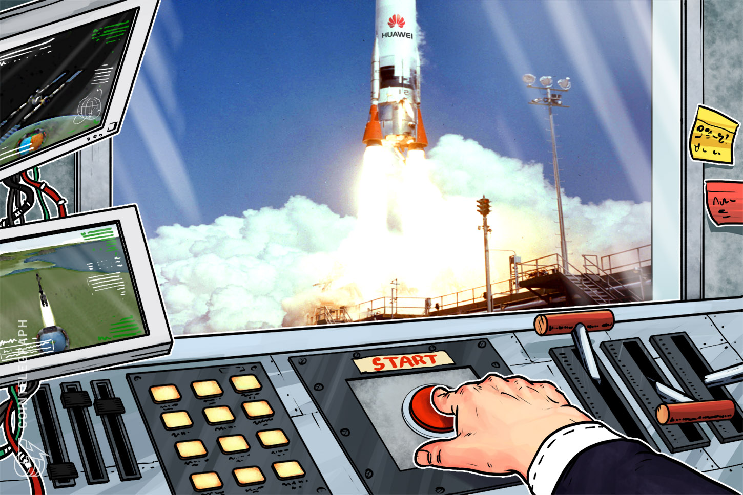 chinas-telecom-giant-huawei-launches-blockchain-as-a-service-platform