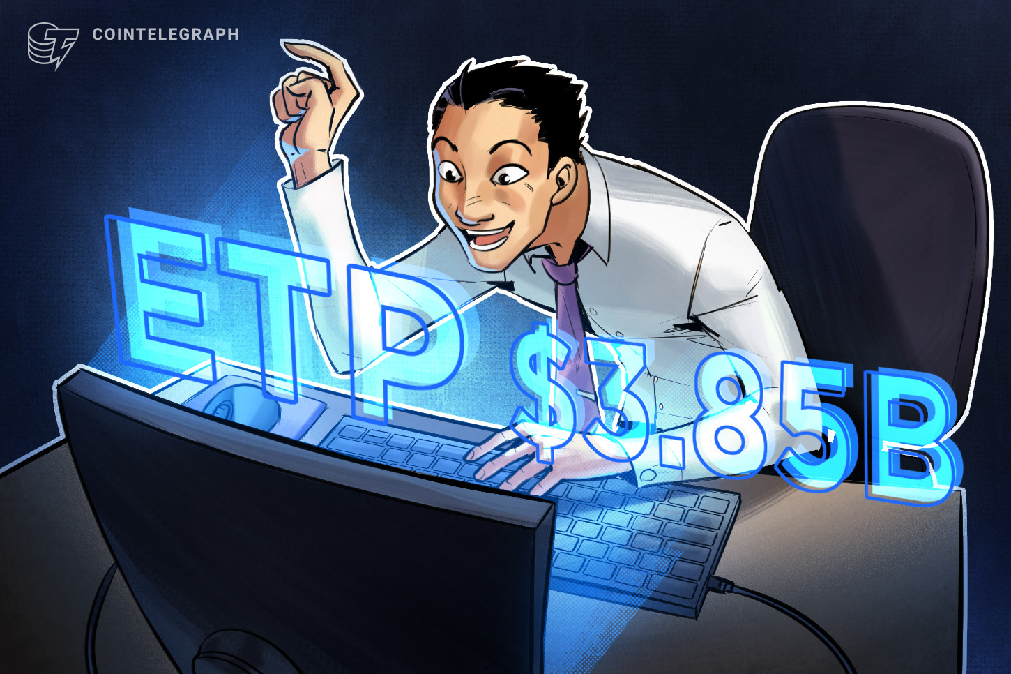 crypto-etp-record-3-85-billion-inflows-bitcoin-100k