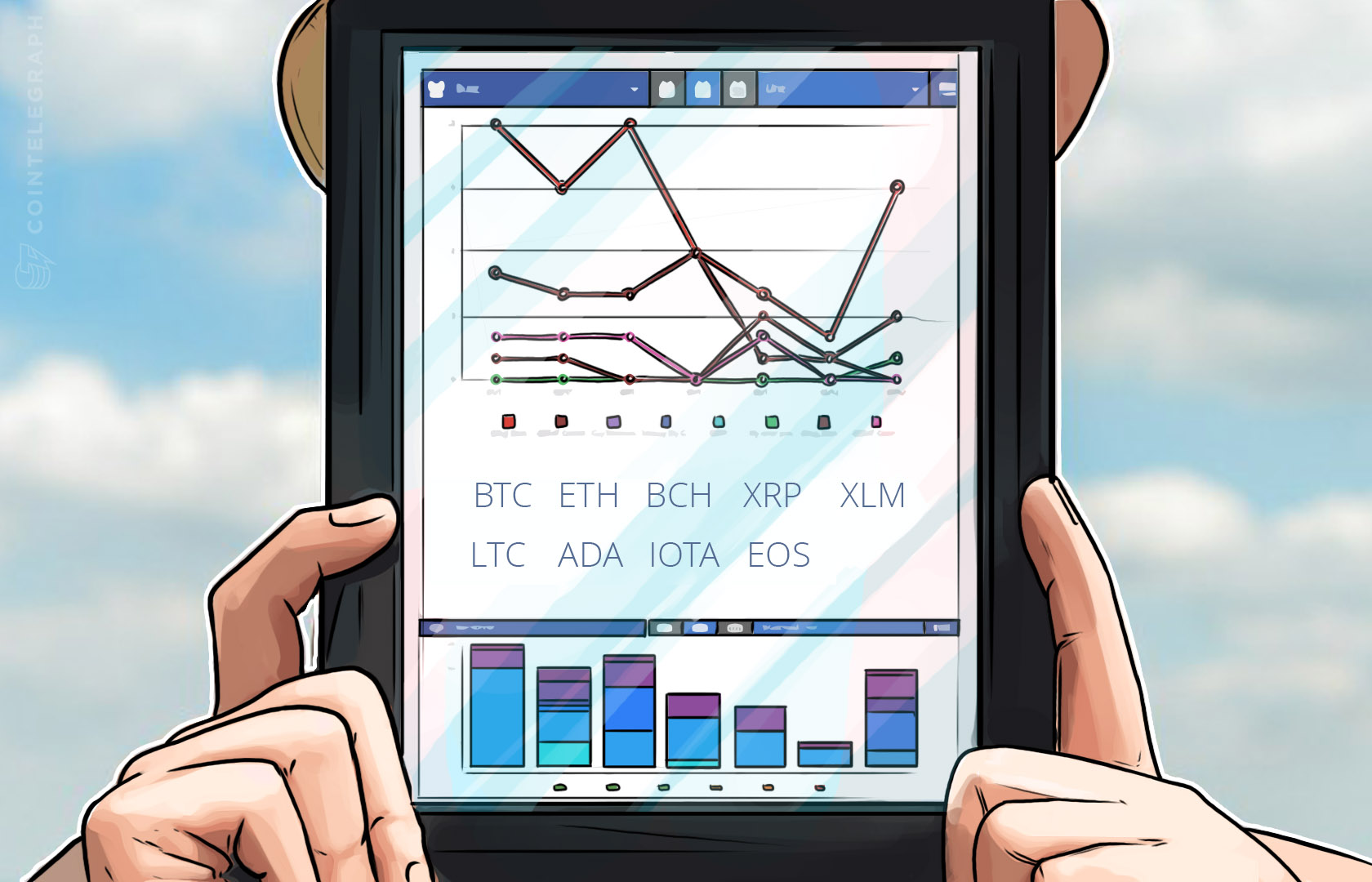 bitcoin-ethereum-bitcoin-cash-ripple-stellar-litecoin-cardano-iota-eos-price-analysis-april-28