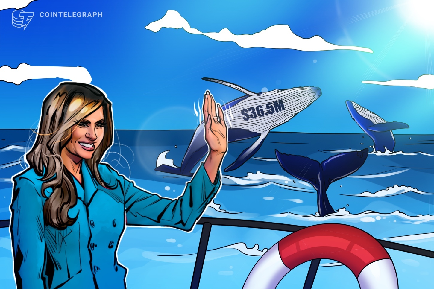 melania-memecoin-whale-profit-amid-rug-pull-concerns