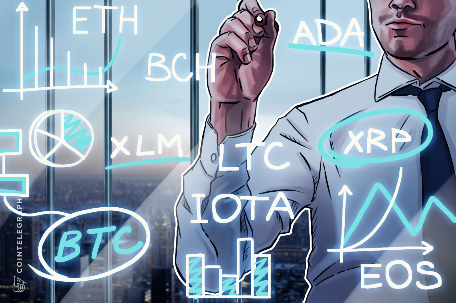 bitcoin-ethereum-ripple-bitcoin-cash-eos-litecoin-cardano-stellar-iota-price-analysis-june-13