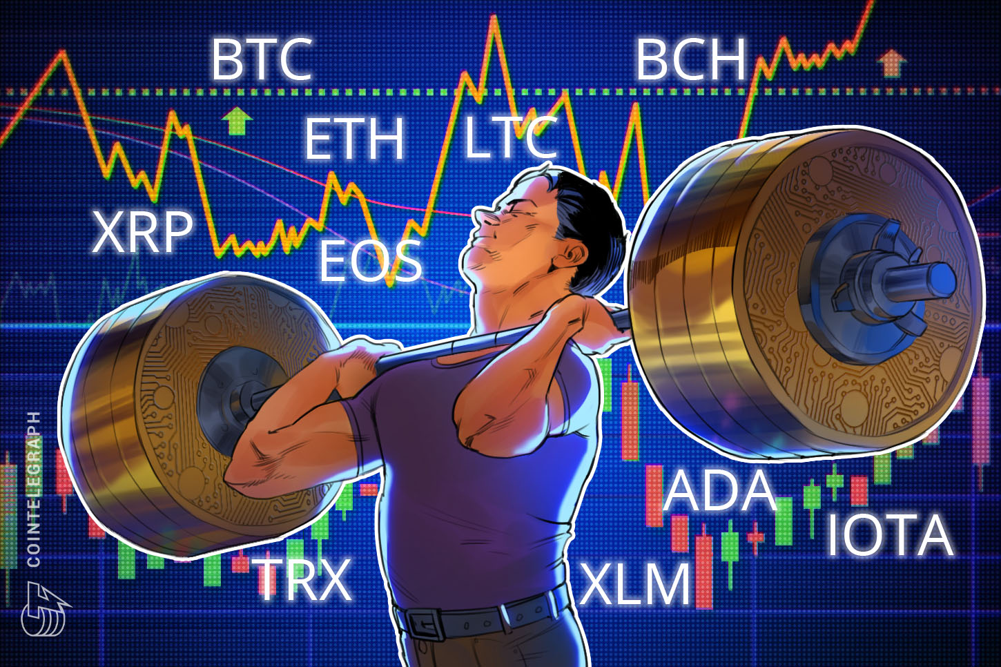 bitcoin-ethereum-ripple-bitcoin-cash-eos-litecoin-cardano-stellar-iota-trx-price-analysis-june-27