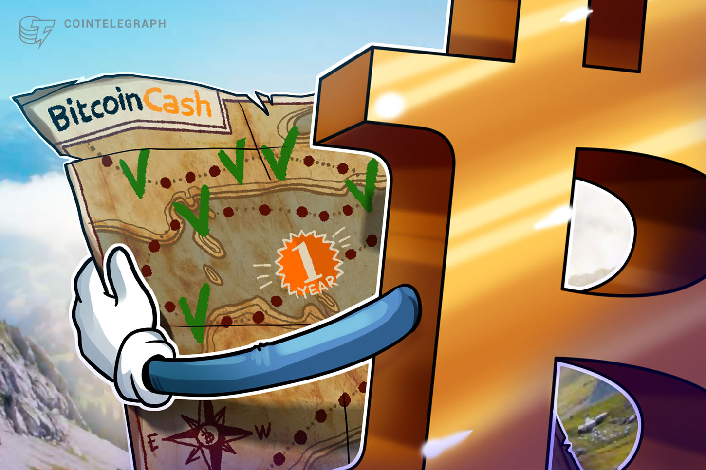 bitcoin-cash-celebrates-its-first-birthday-from-a-hard-fork-to-easy-going