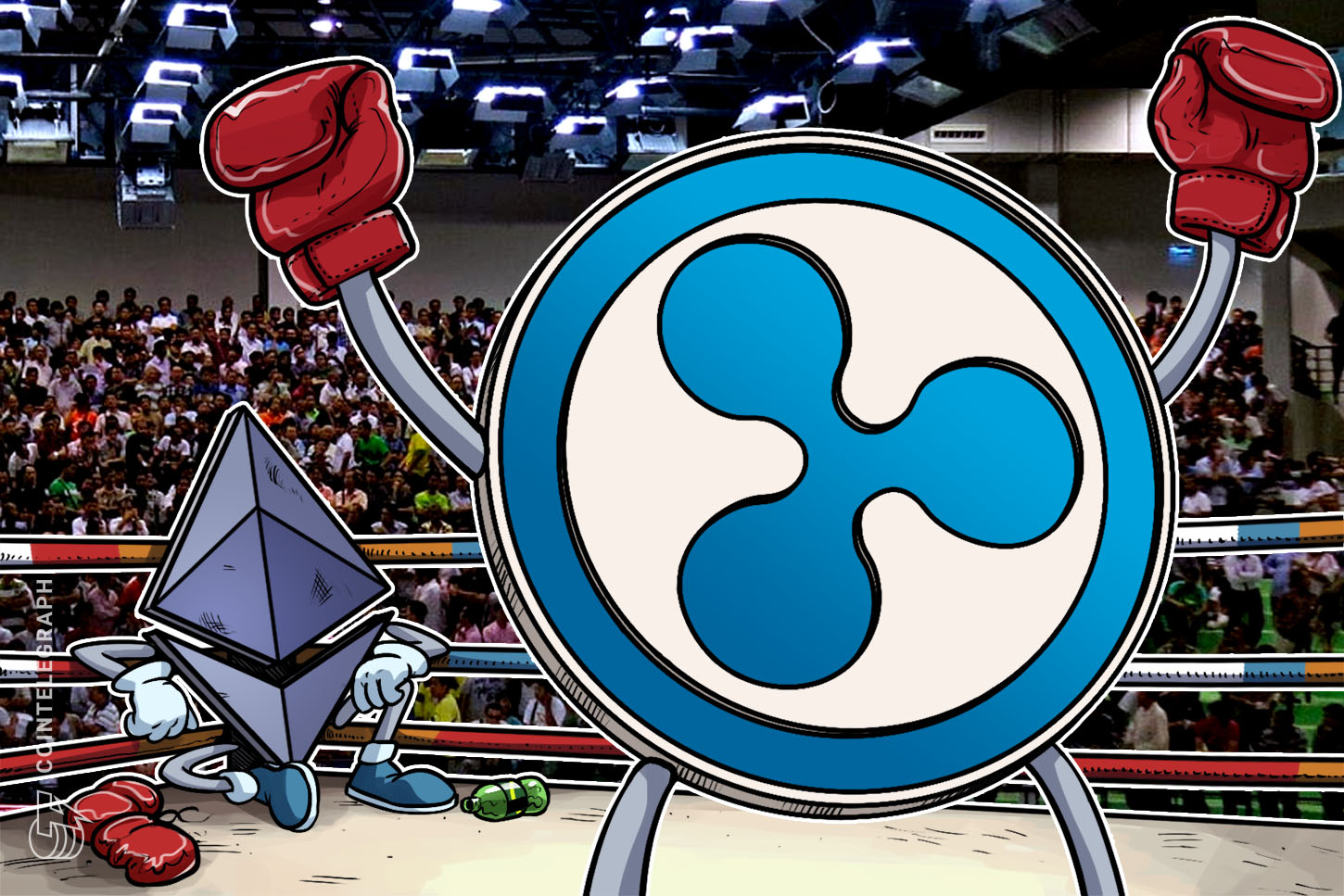 ripple-passes-ethereum-to-claim-number-two-ranking-on-coinmarketcap