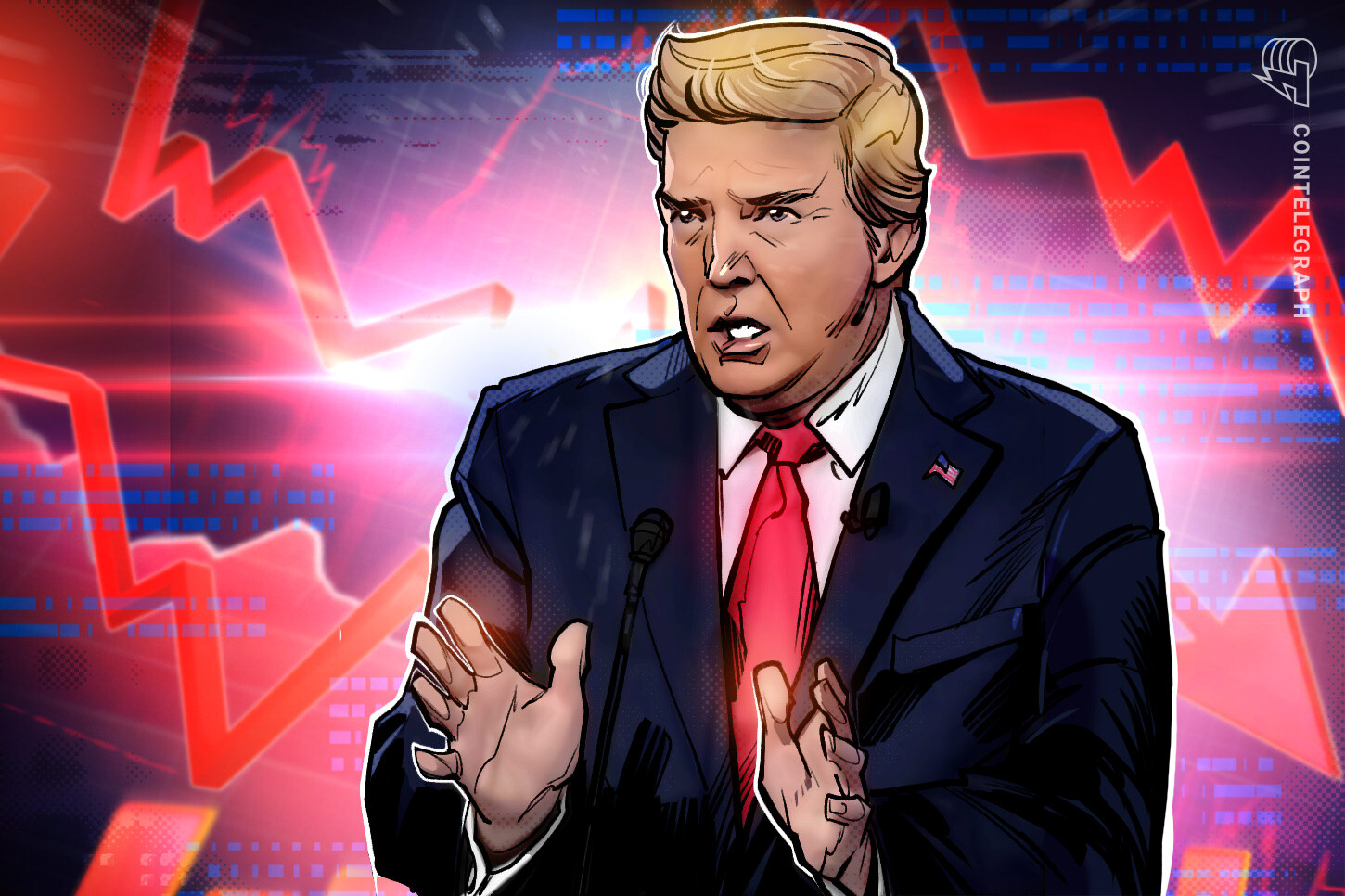 bitcoin-crypto-market-tumble-donald-trump-iran-leader-comments