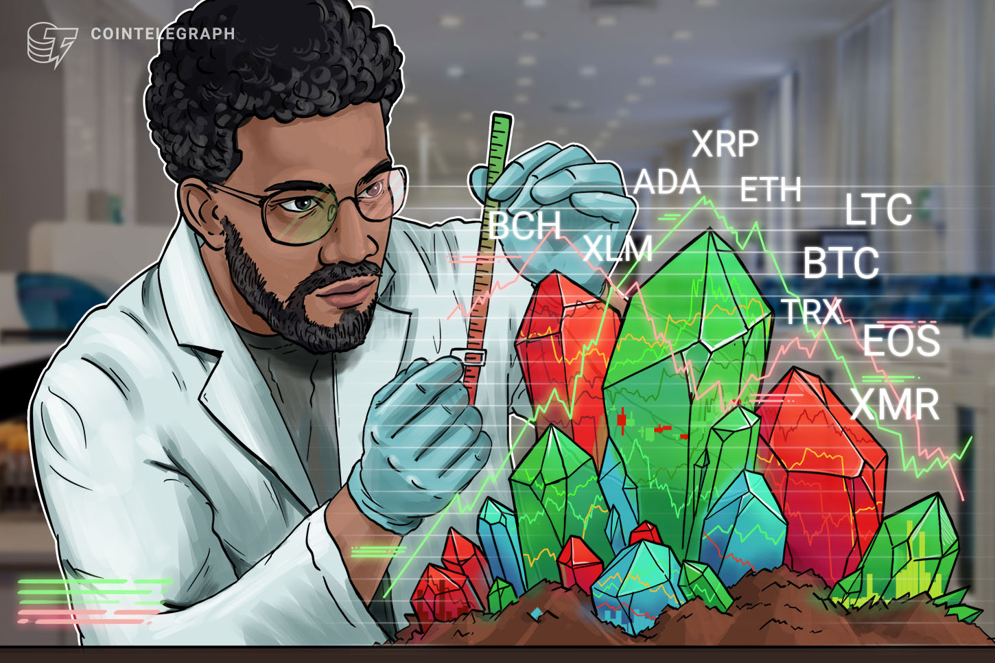 bitcoin-ethereum-ripple-bitcoin-cash-eos-stellar-litecoin-cardano-monero-tron-price-analysis-october-8