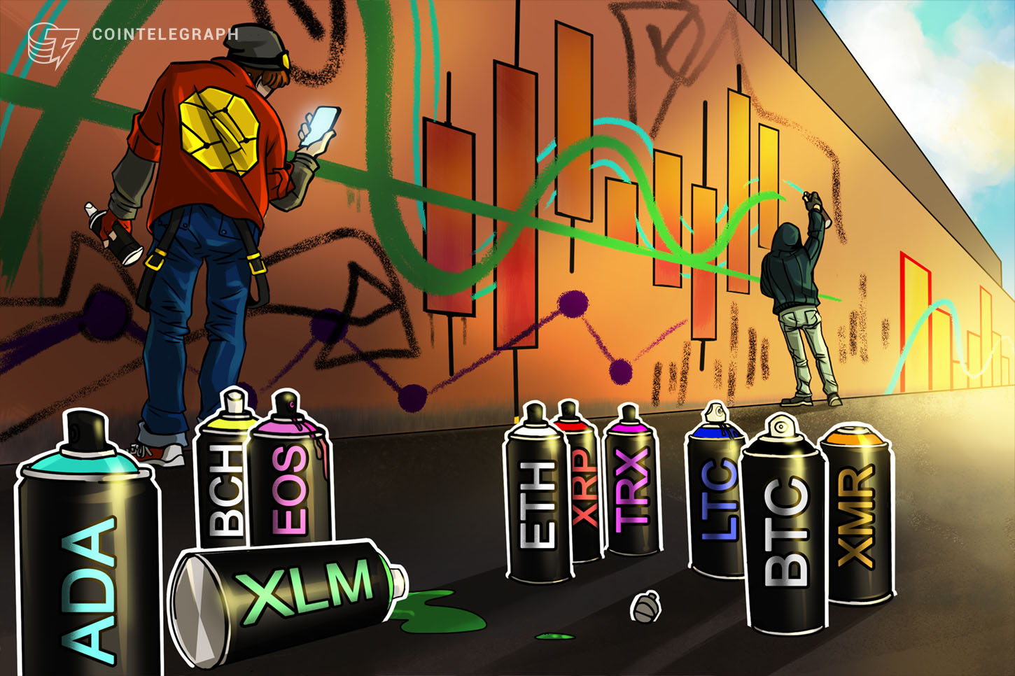 bitcoin-ethereum-ripple-bitcoin-cash-eos-stellar-litecoin-cardano-monero-tron-price-analysis-october-15