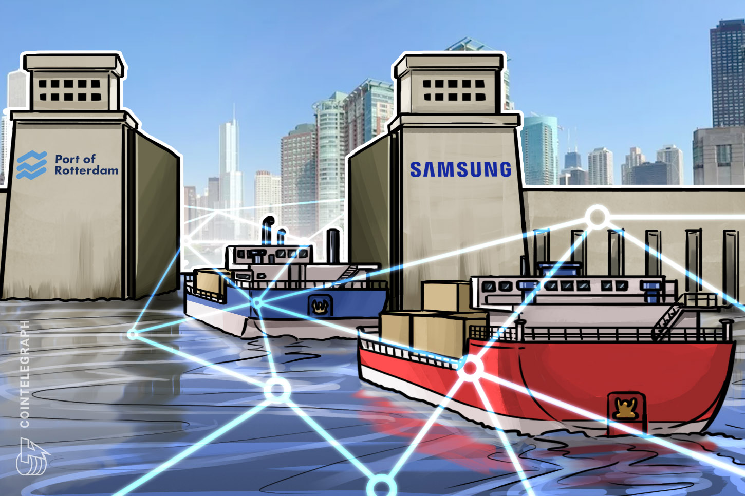 europes-largest-port-partners-with-samsung-it-subsidiary-to-test-blockchain-for-shipping