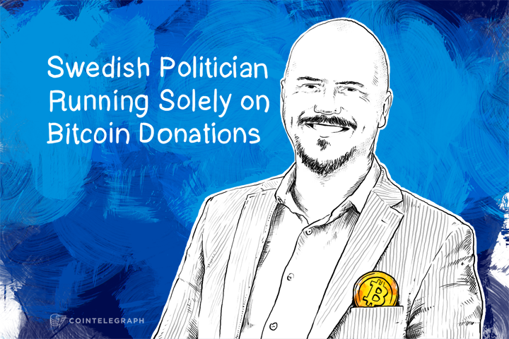 swedish-politician-running-solely-on-bitcoin-donations