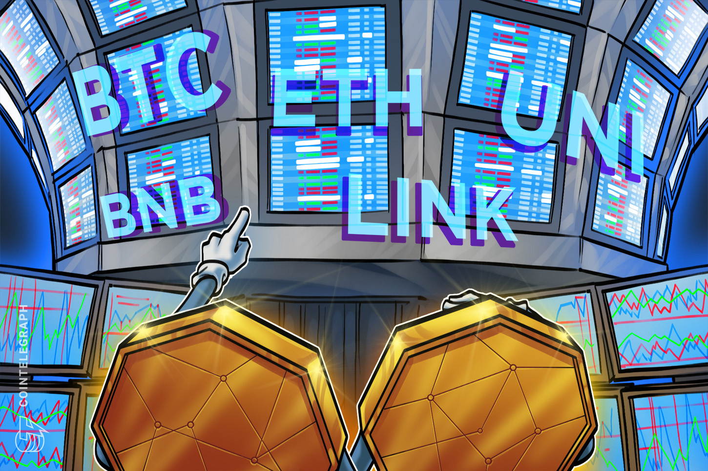 bitcoin-holds-dollar118k-while-eth-bnb-link-uni-aim-to-extend-the-altcoin-rally