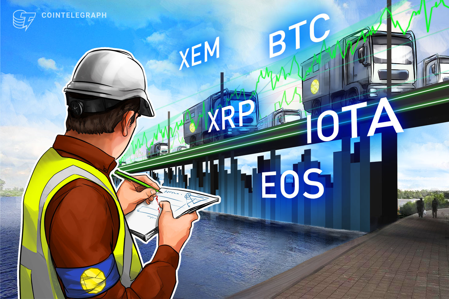 top-5-crypto-performers-overview-xem-ripple-eos-bitcoin-iota