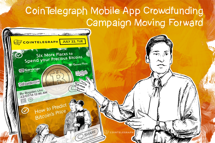 update-cointelegraph-mobile-app-crowdfunding-campaign-moving-forward