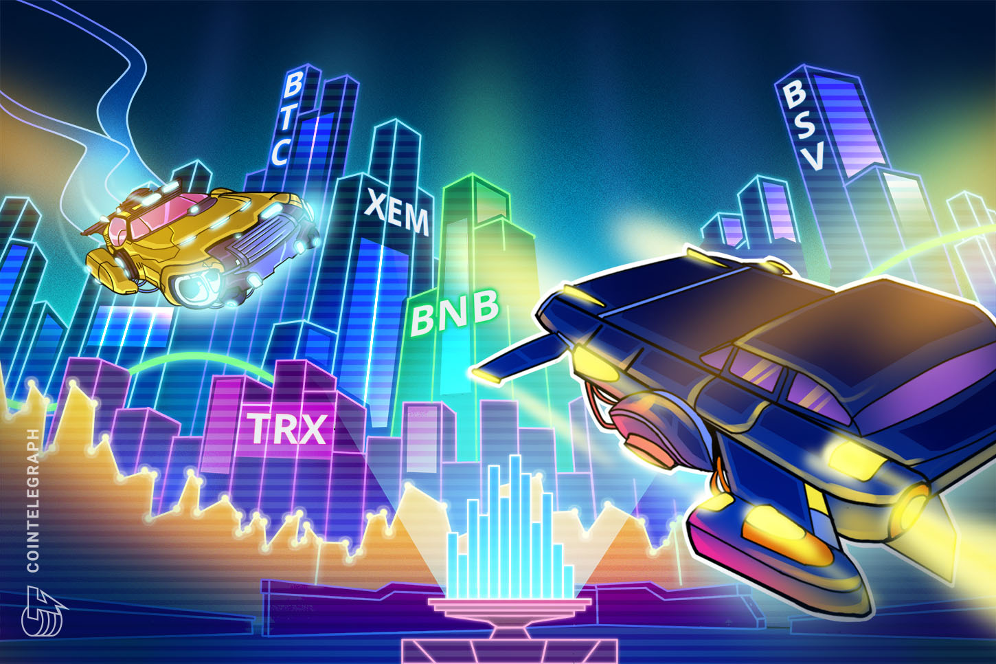 top-5-crypto-performers-overview-bsv-xem-trx-bnb-btc