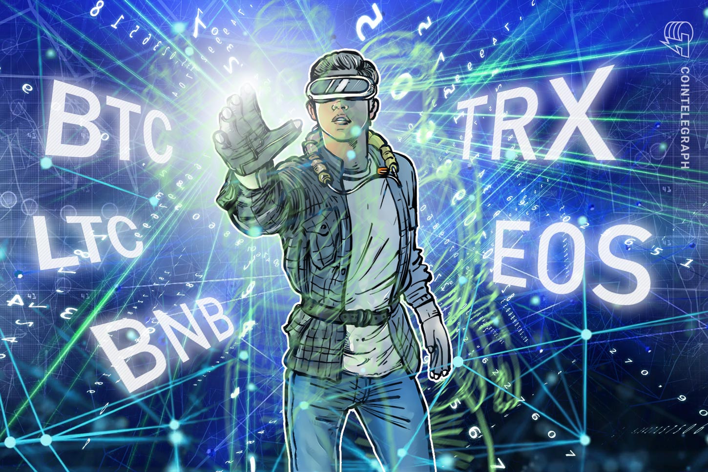 top-5-crypto-performers-overview-eos-binance-coin-tron-litecoin-bitcoin