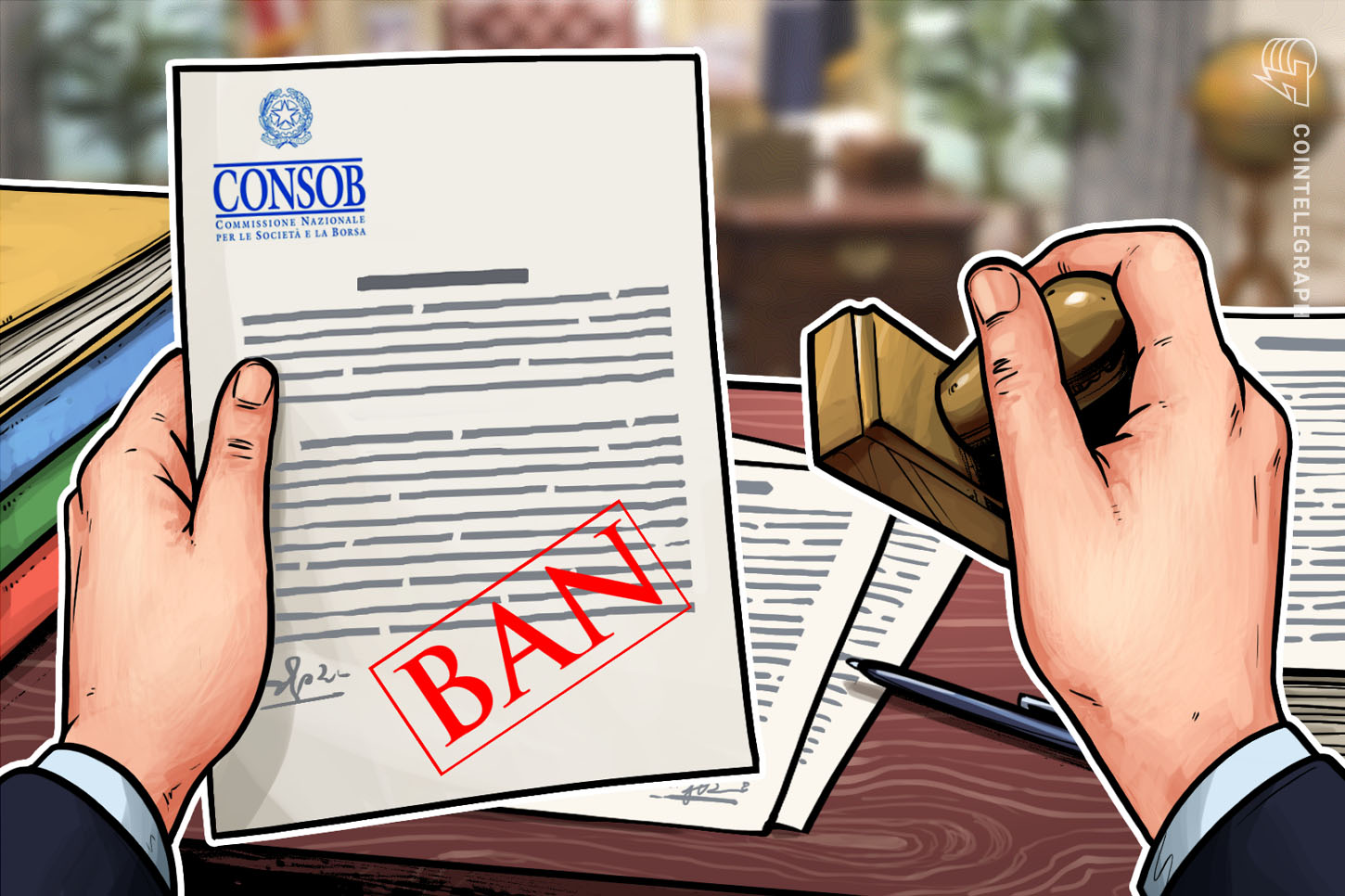 italian-financial-regulator-issues-cease-and-desist-order-to-crypto-related-project