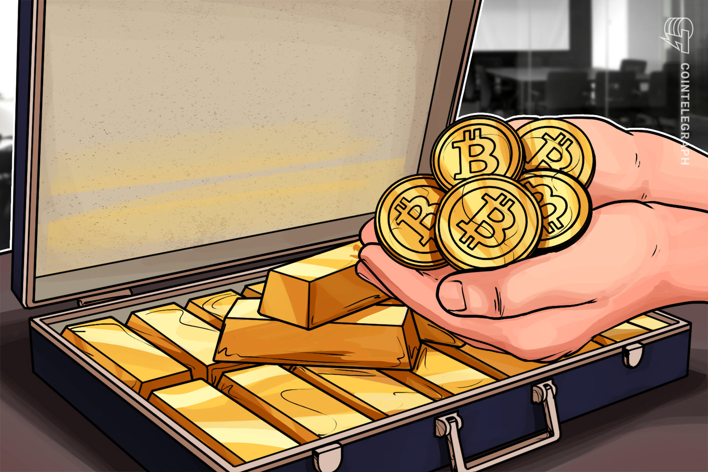 wsj-bitcoin-trading-at-strong-correlation-with-gold-as-traditional-investors-step-in