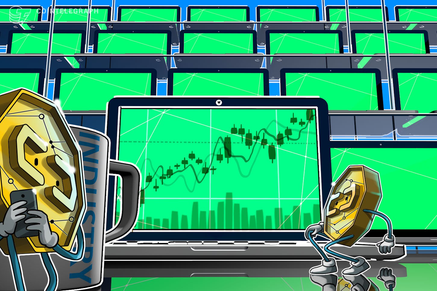 bitcoin-nears-3-750-as-top-cryptos-see-moderate-gains