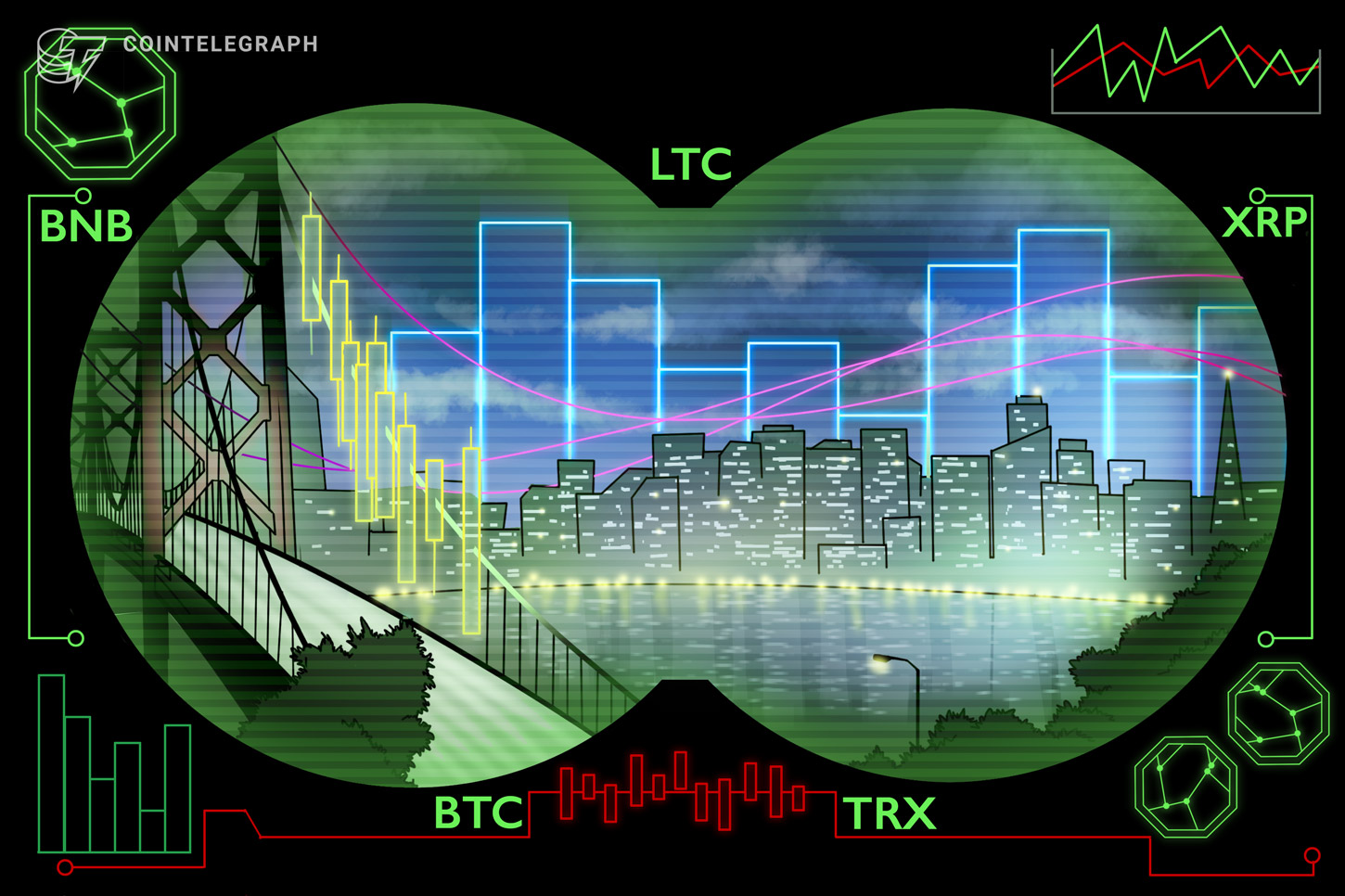 top-5-crypto-performers-overview-litecoin-binance-coin-ripple-bitcoin-tron