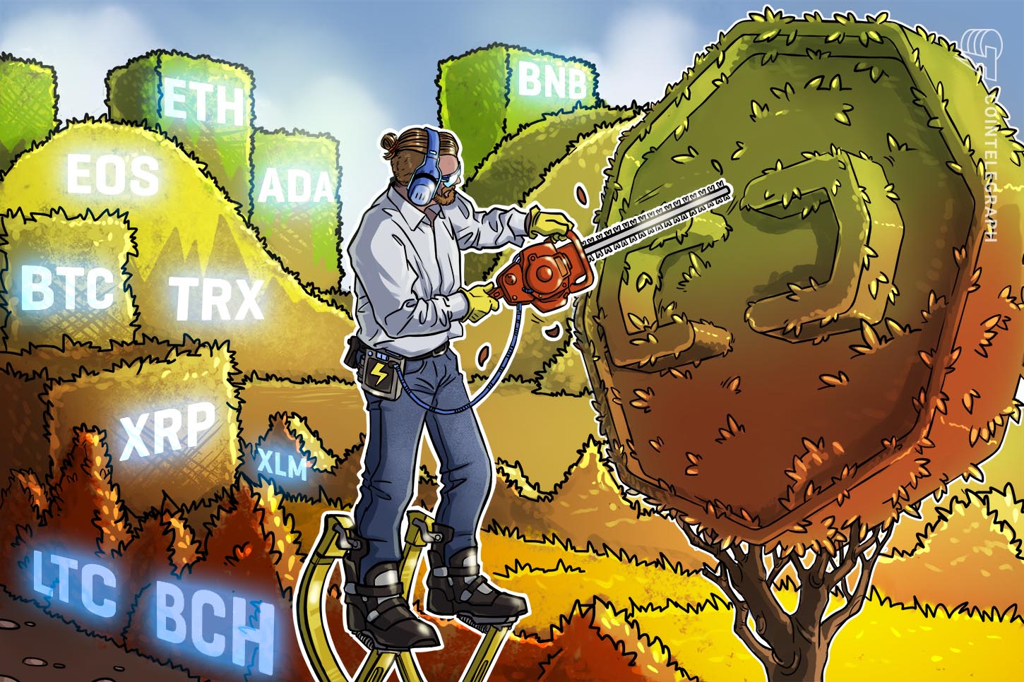 bitcoin-ethereum-ripple-eos-litecoin-bitcoin-cash-stellar-tron-binance-coin-cardano-price-analysis-feb-25