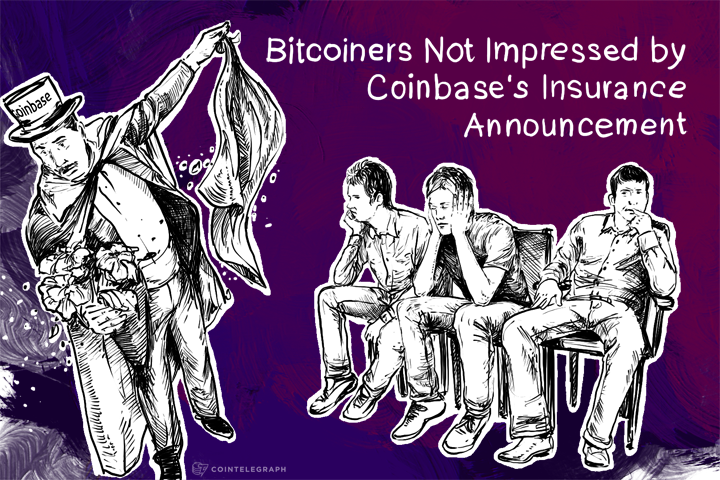 bitcoiners-not-impressed-by-coinbases-insurance-announcement
