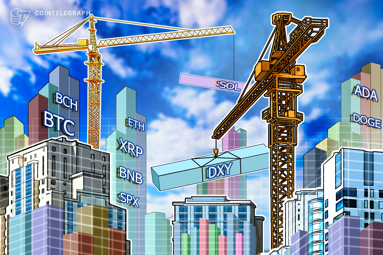 price-predictions-1-19-spx-dxy-btc-eth-xrp-bnb-sol-doge-ada-bch
