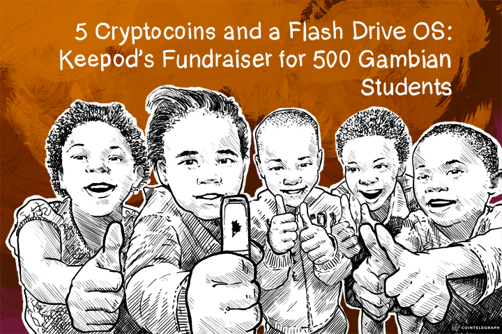 5-cryptocoins-and-a-flash-drive-os-keepods-fundraiser-for-500-gambian-students