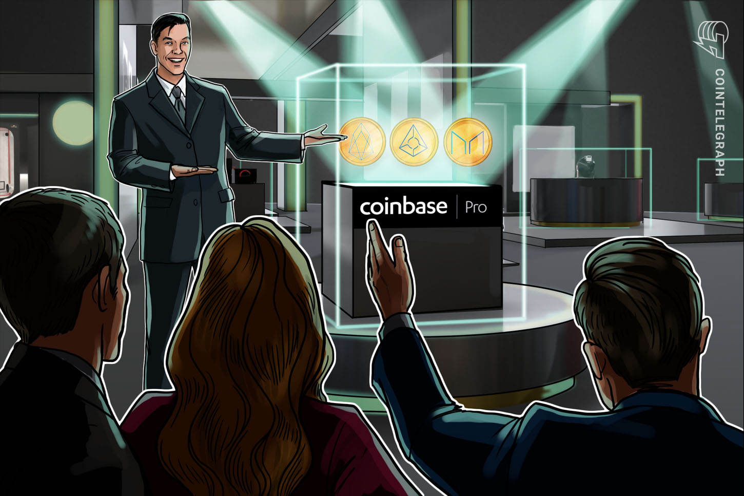 coinbase-pro-adds-support-for-three-new-tokens-eos-augur-and-maker
