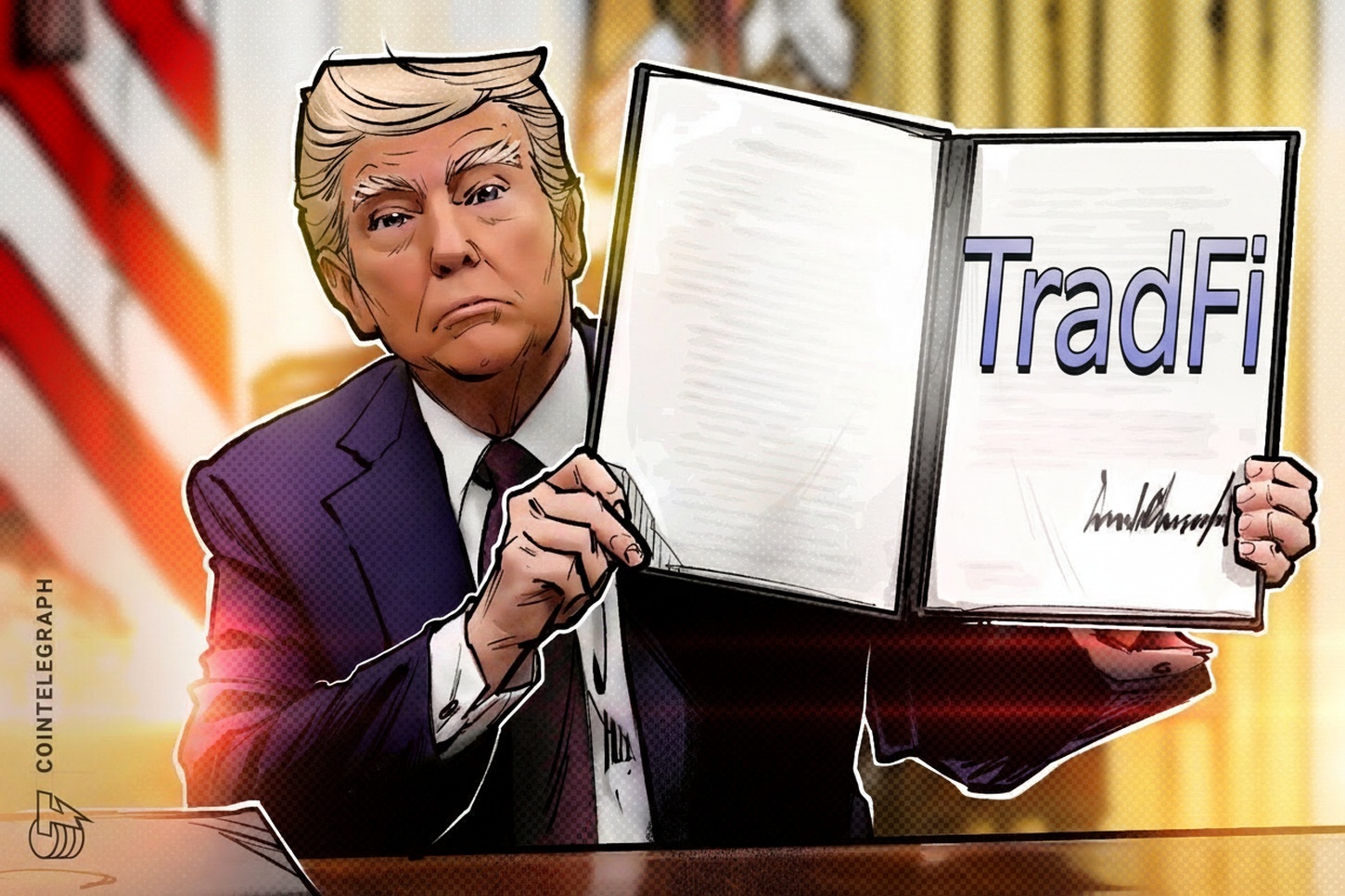 crypto-tradfi-execs-mingle-trump-crypto-event