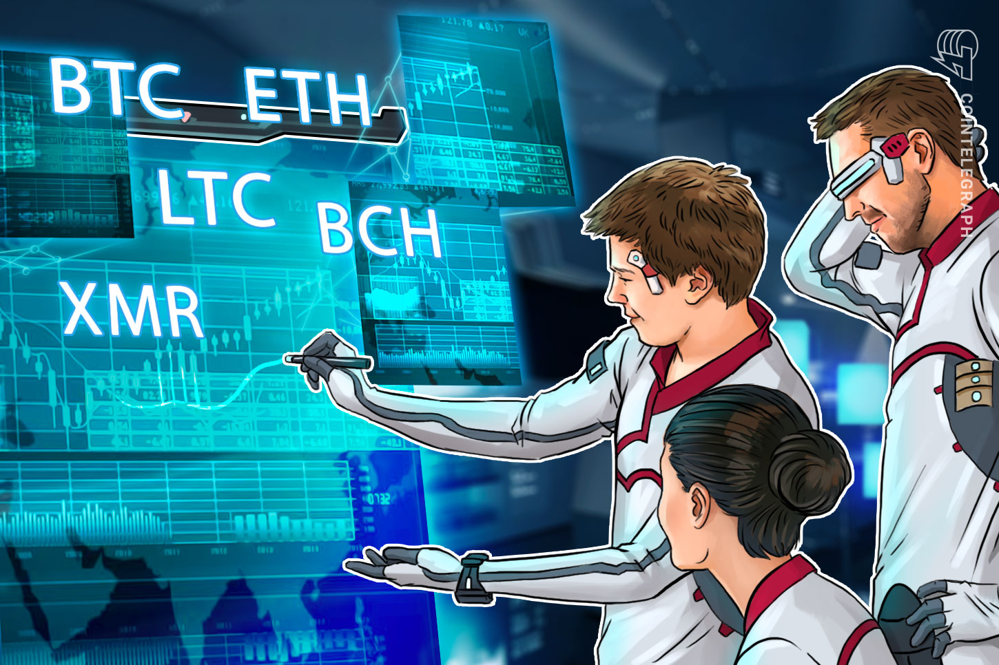 top-5-crypto-performers-overview-btc-eth-bch-ltc-and-xmr