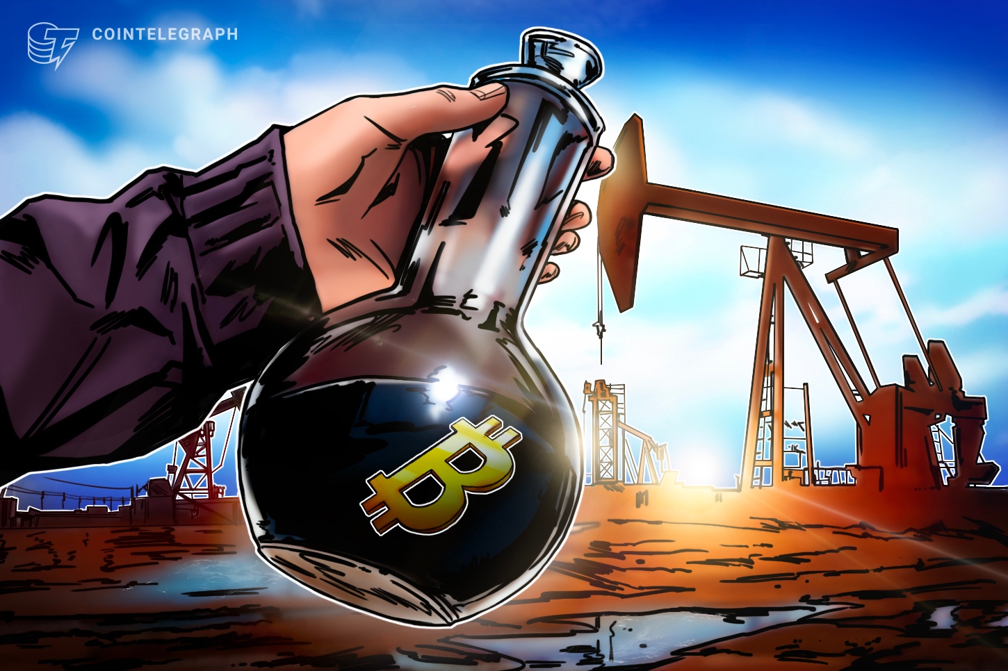 bitcoin-falls-oil-rises-us-to-block-strait-of-hormuz