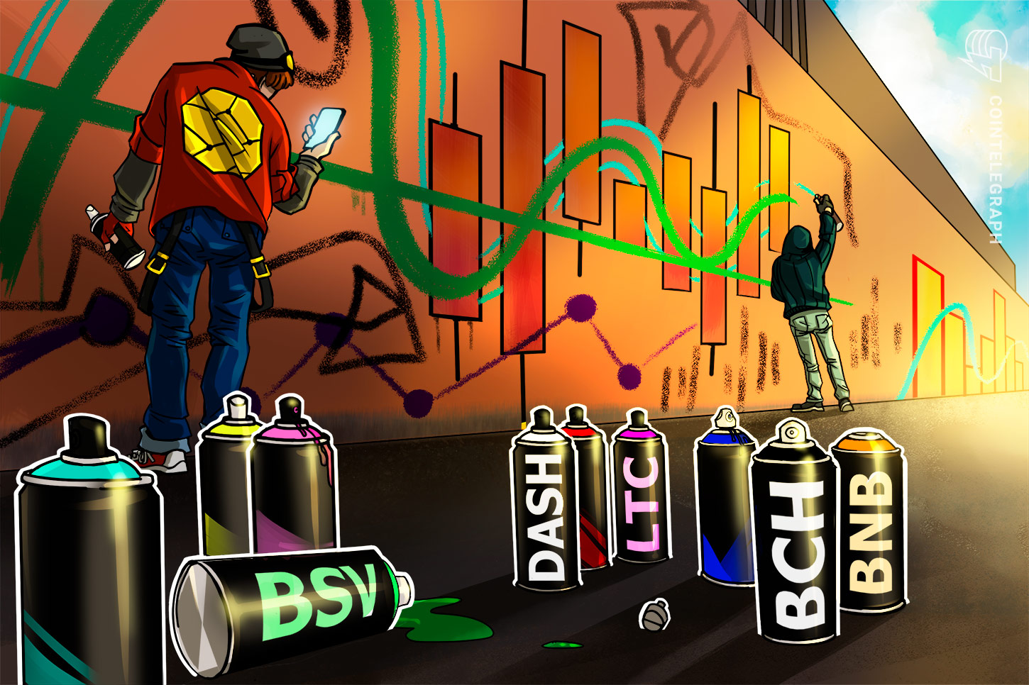 top-5-crypto-performers-bsv-bnb-ltc-bch-dash
