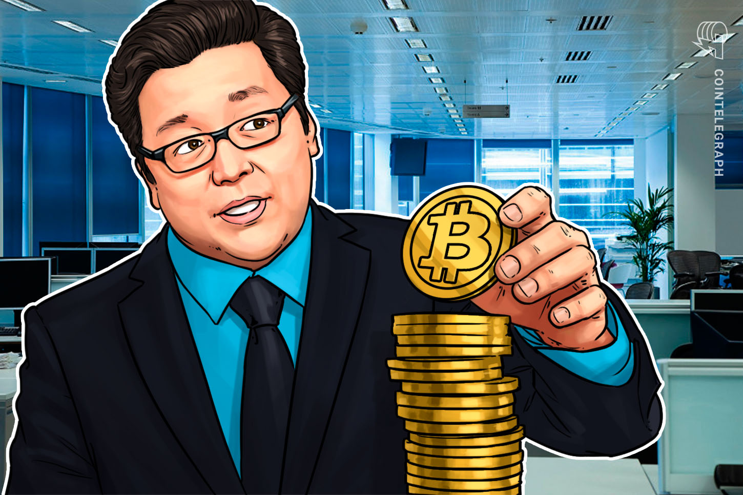 fundstrats-tom-lee-bitcoin-pullback-is-healthy-fewer-searches-are-good
