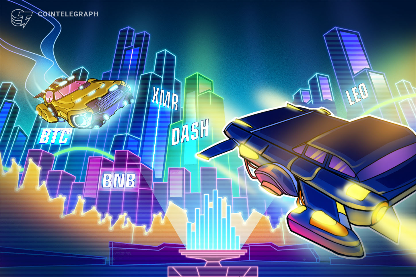 top-5-crypto-performers-bnb-btc-xmr-leo-dash