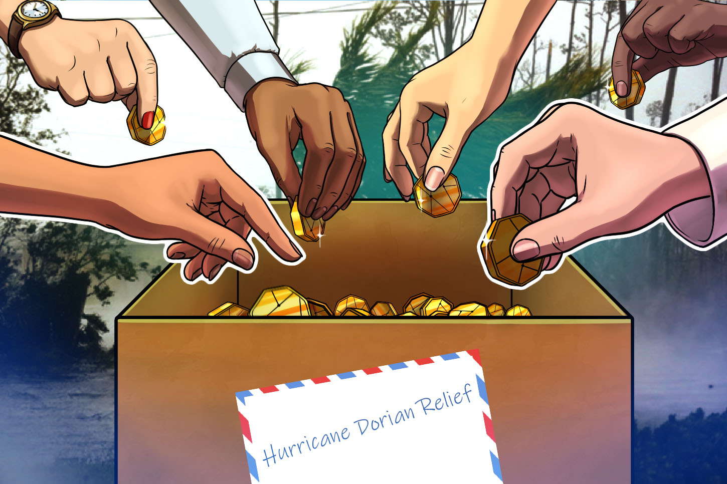 bahama-blockchain-company-raises-crypto-for-hurricane-dorian-relief