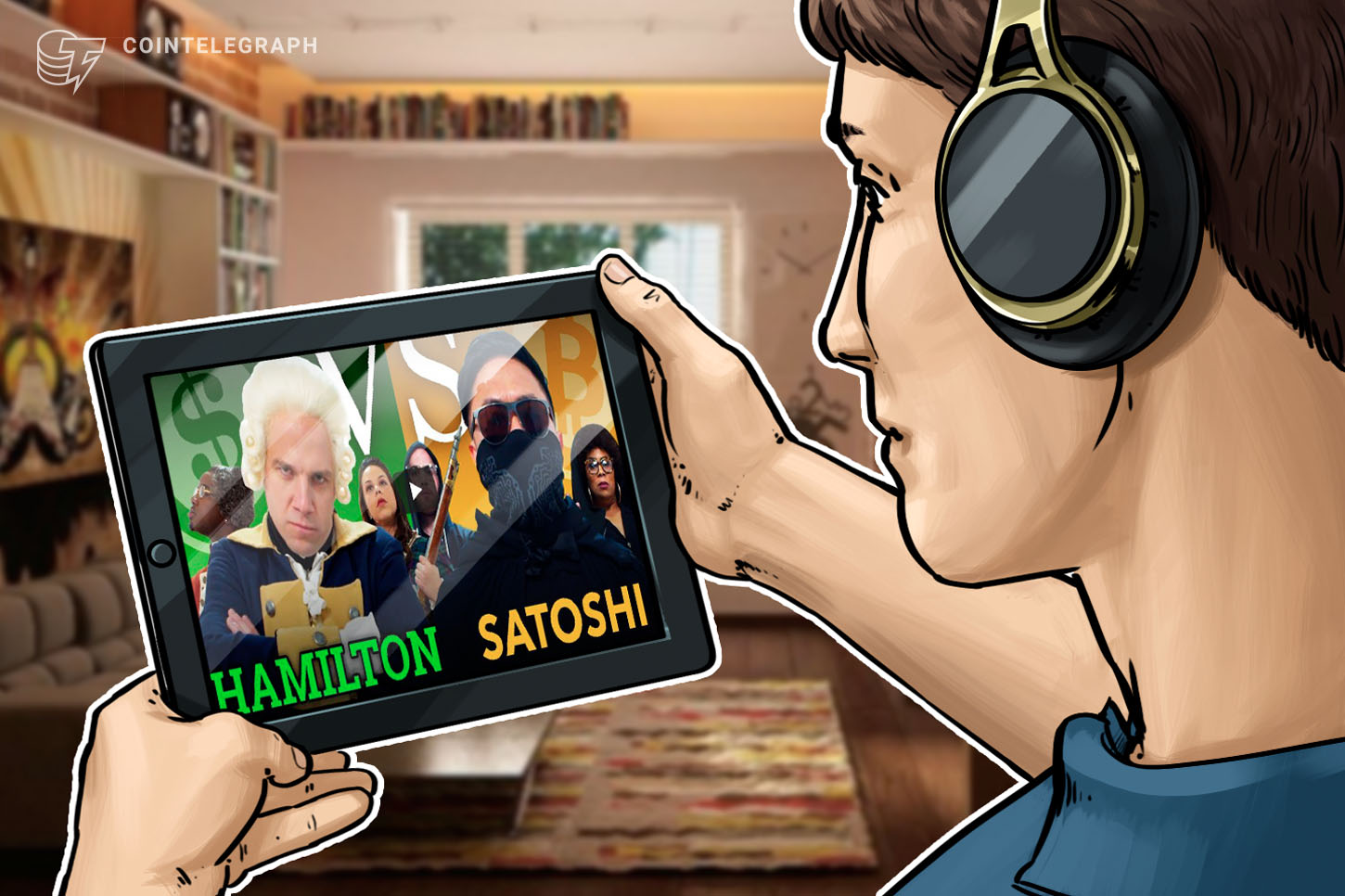 co-founder-of-linkedin-presents-crypto-rap-video-hamilton-vs-satoshi