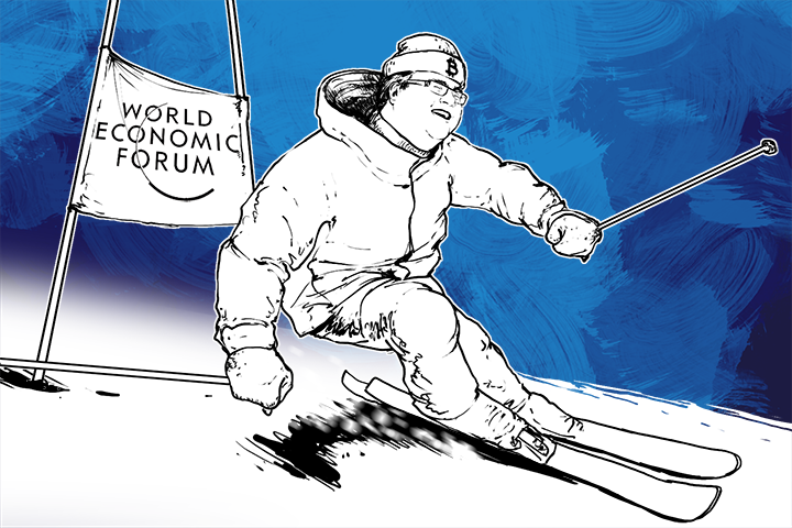linkedin-founder-tells-davos-forum-we-want-bitcoin-to-be-a-success