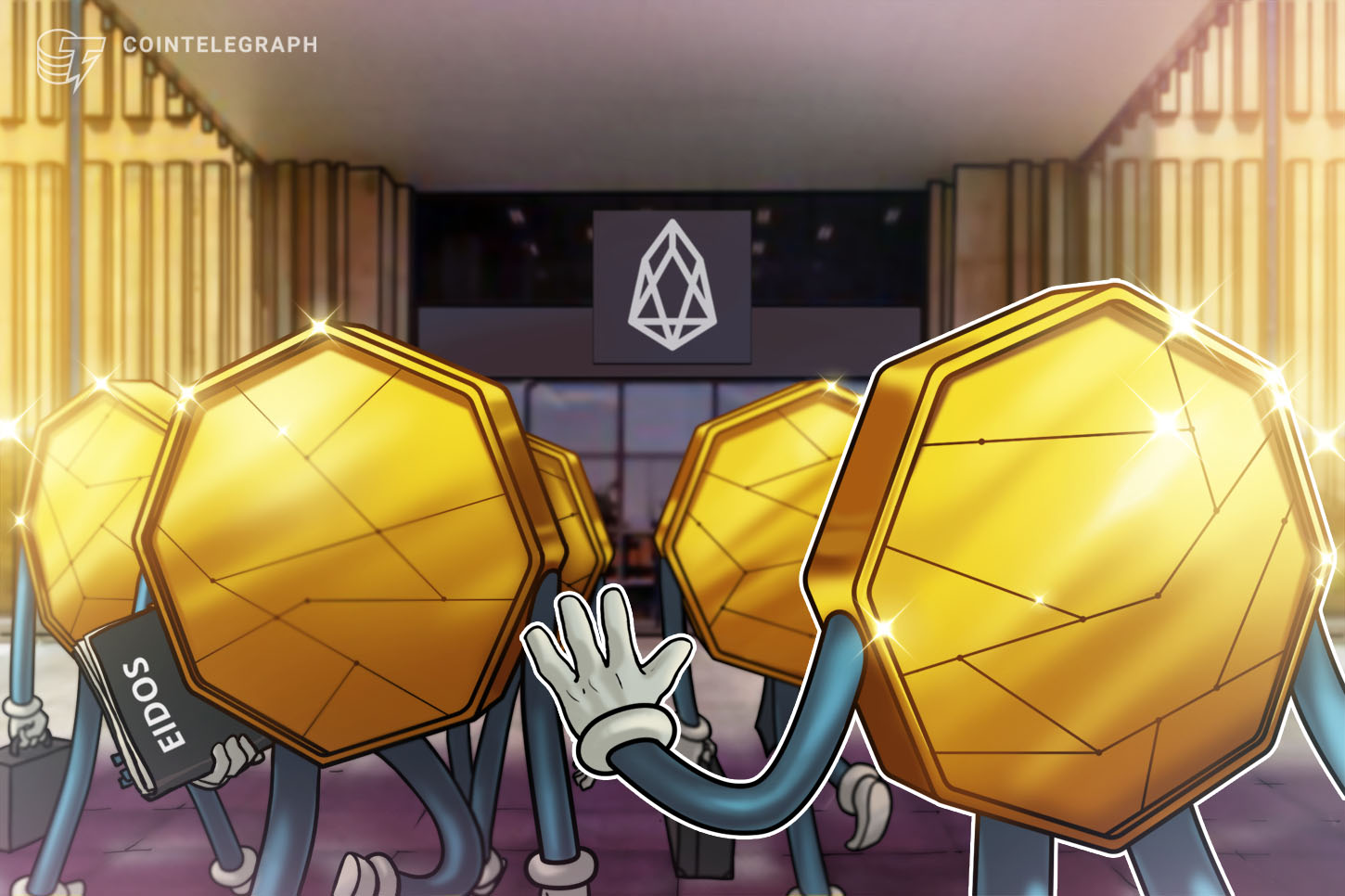 eos-blockchain-congested-eidos-airdrop-95-of-transfers