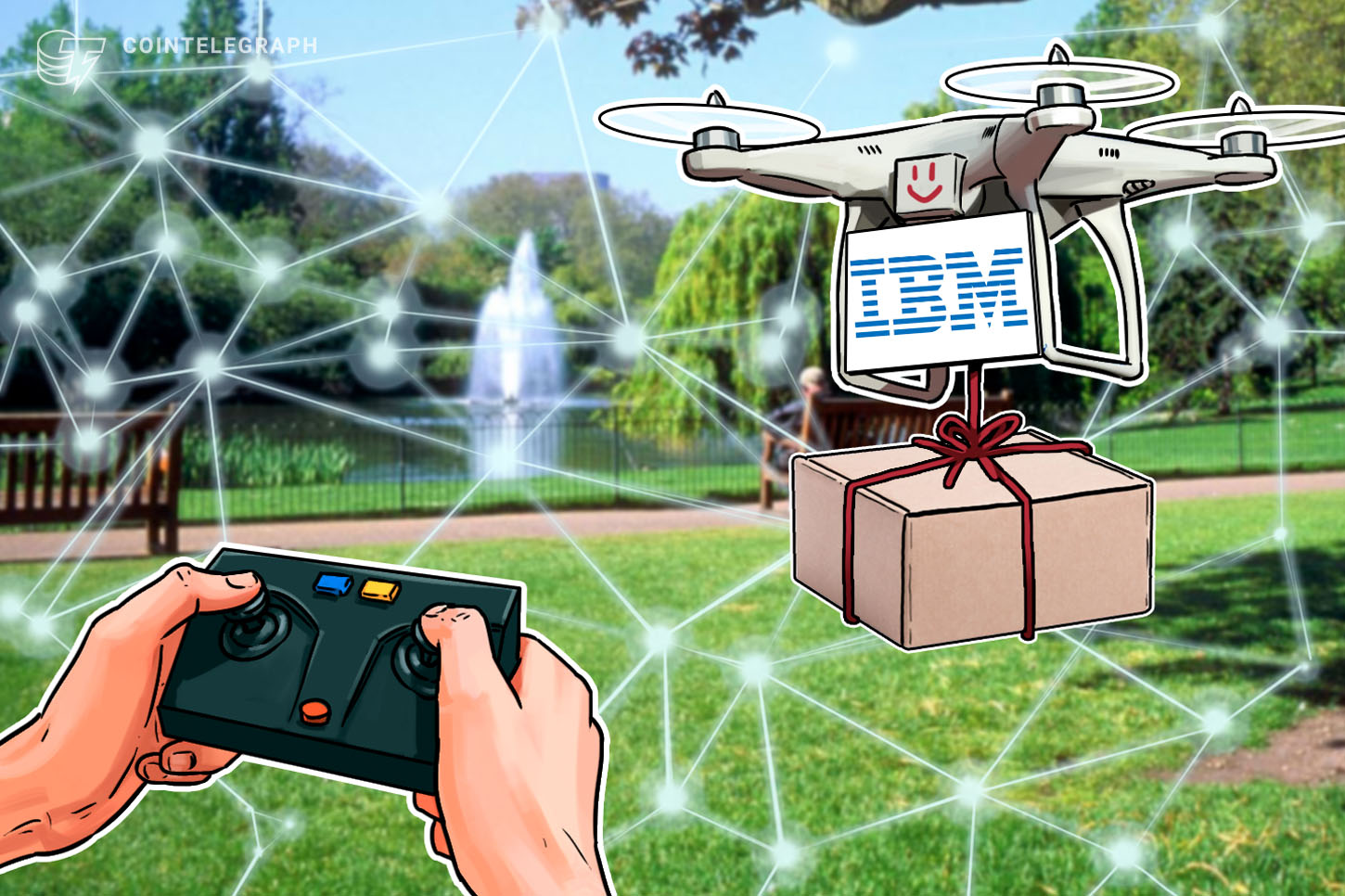 ibm-files-a-blockchain-patent-for-fighting-package-theft-by-drone