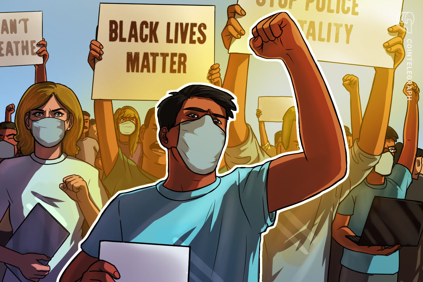 as-protests-rage-someone-in-crypto-wants-to-make-money-on-george-floyd