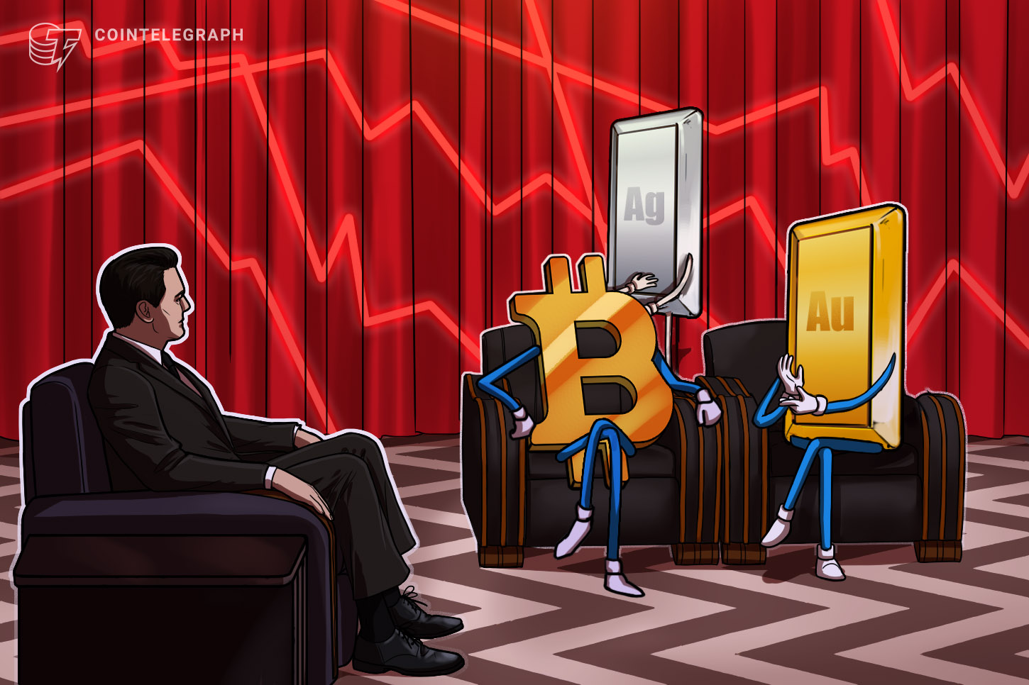 bitcoin-gold-prices-drop-as-trump-praises-big-stock-market-numbers