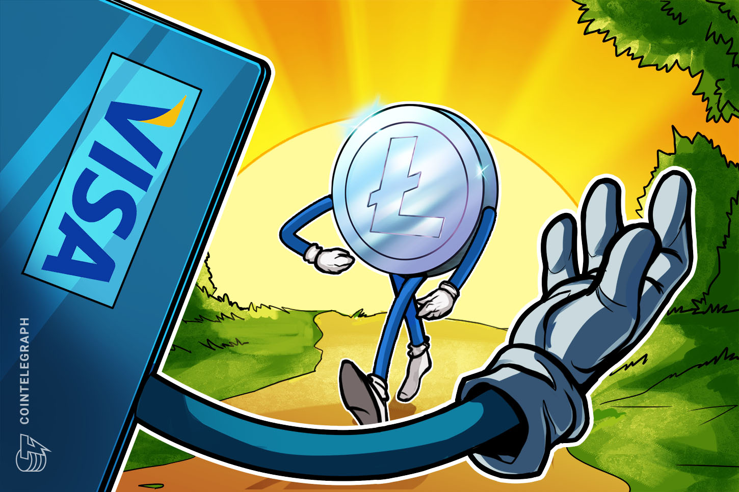 first-litecoin-native-visa-debit-card-is-being-launched