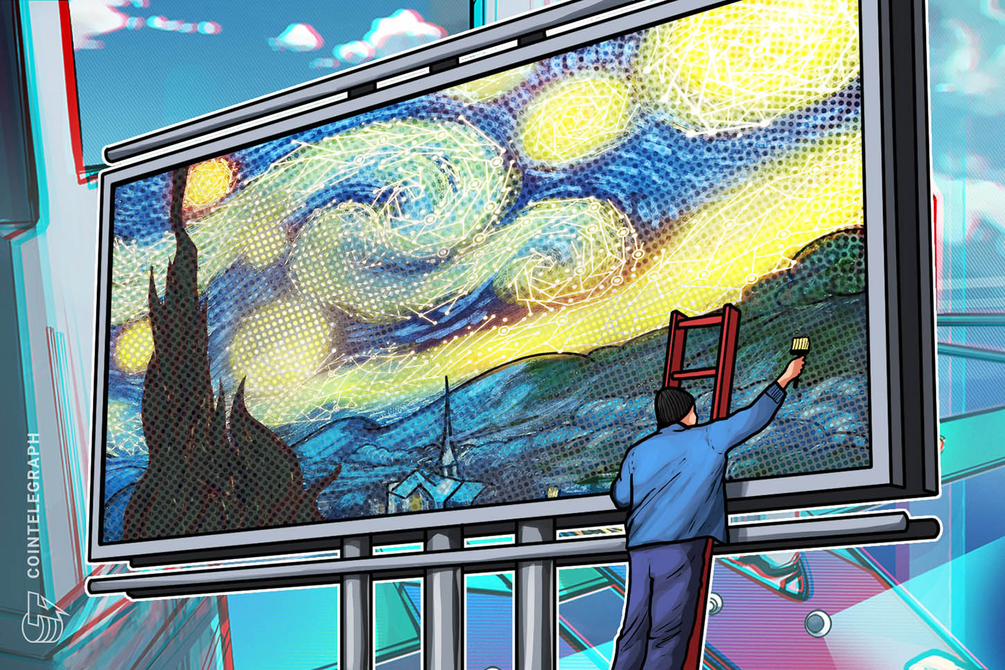 award-winning-nft-artwork-exhibited-on-giant-billboard-at-la-intersection