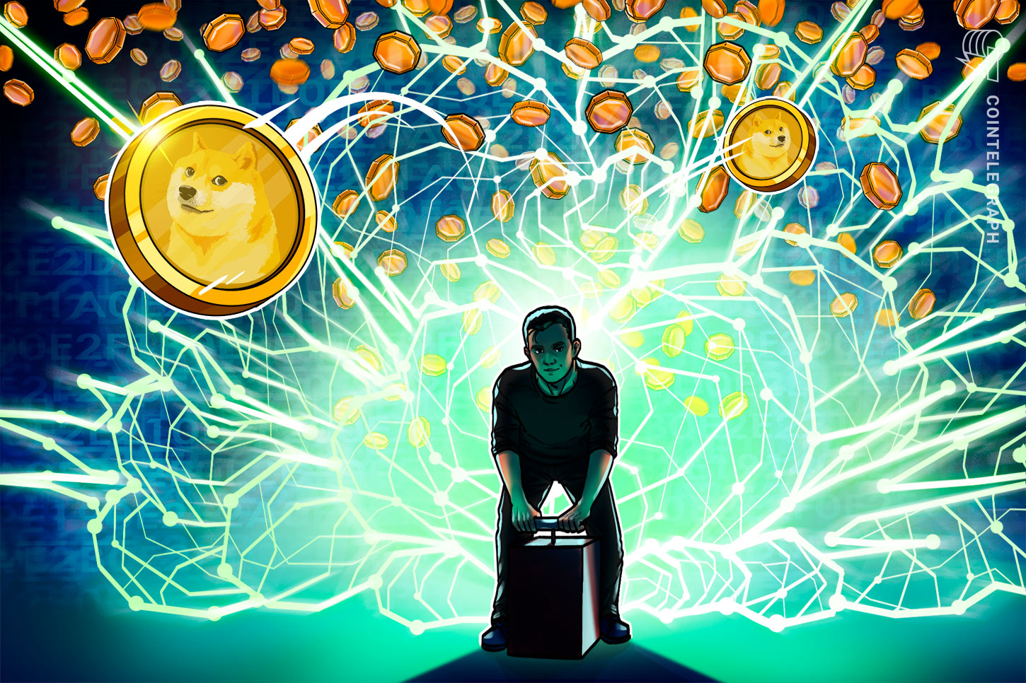 dogecoin-doubles-in-a-day-as-ytd-gains-hit-5-000-while-bitcoin-price-dips
