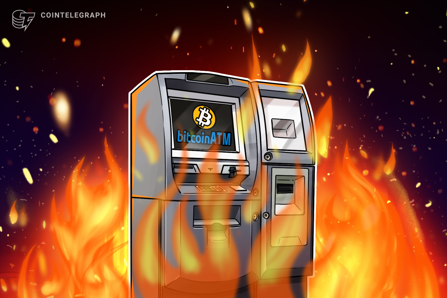 protesters-burn-bitcoin-atm-as-part-of-demonstration-against-el-salvador-president