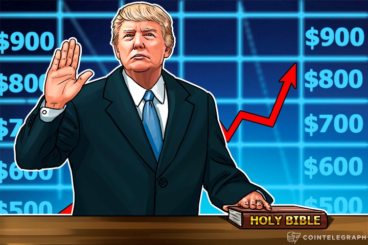 bitcoin-nears-900-days-before-trumps-swear-in-monero-dash-steem-grow-too