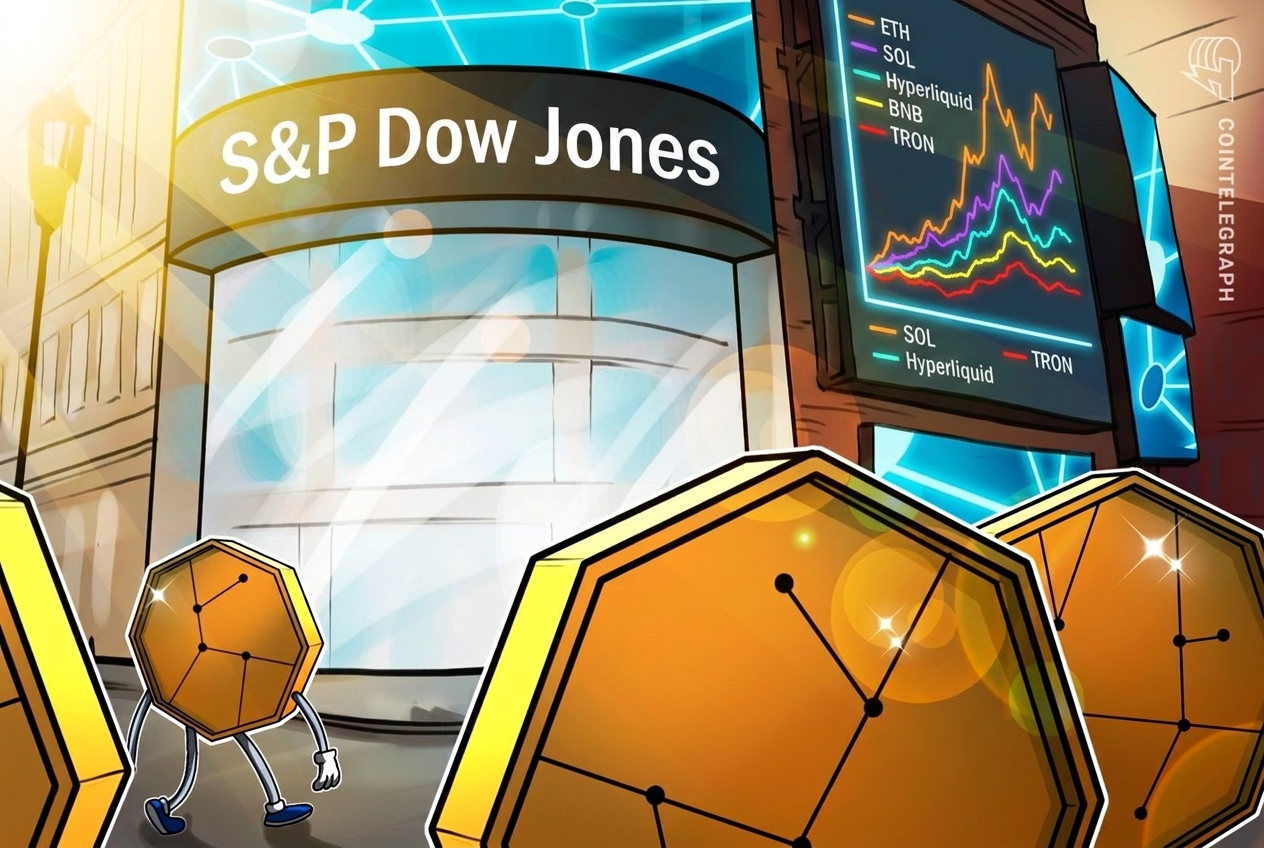 S&P Launches New Blockchain Fundamentals Index