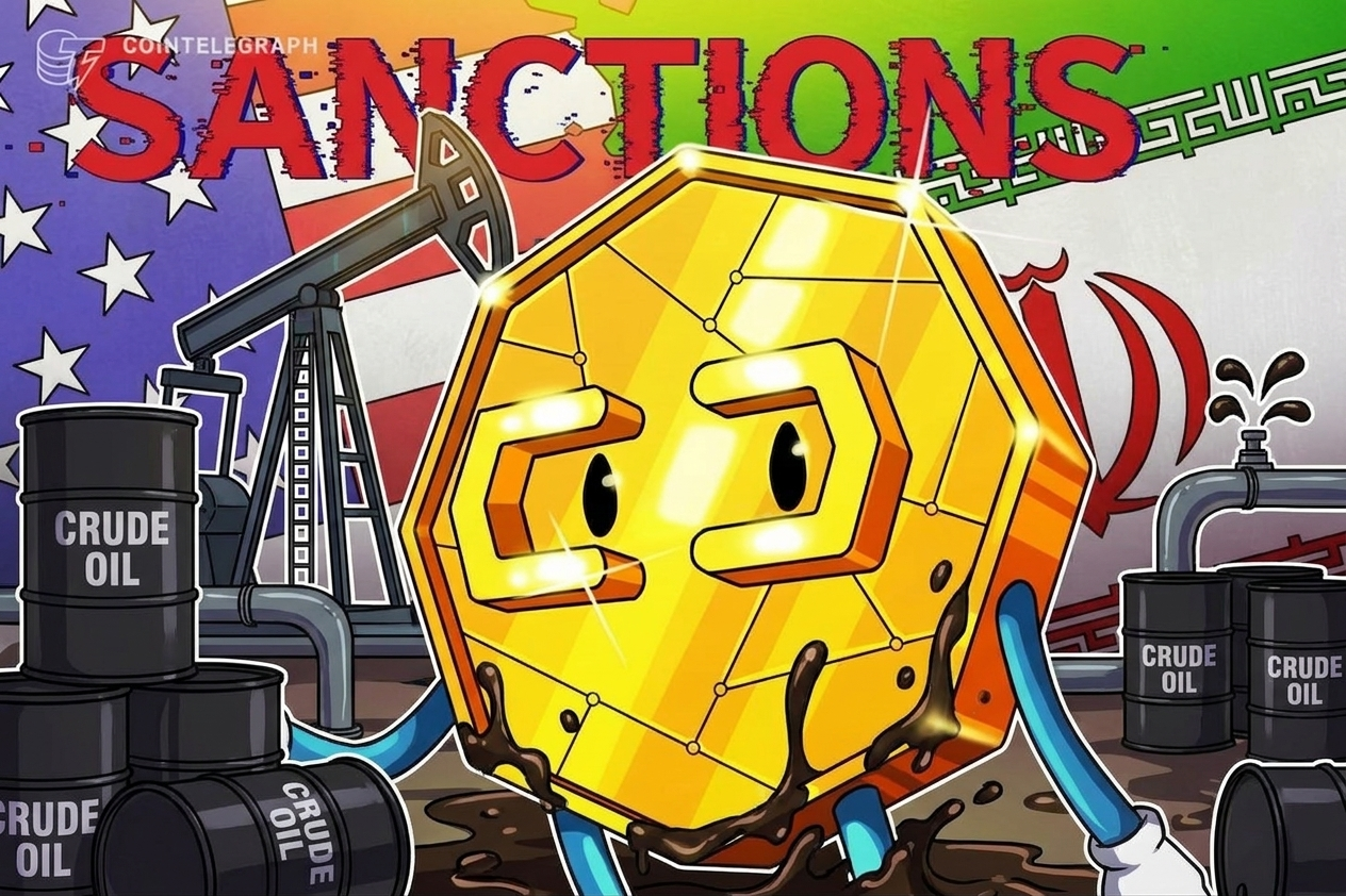 US targets Iran’s crypto sector, cites over $100M in oil-linked payments